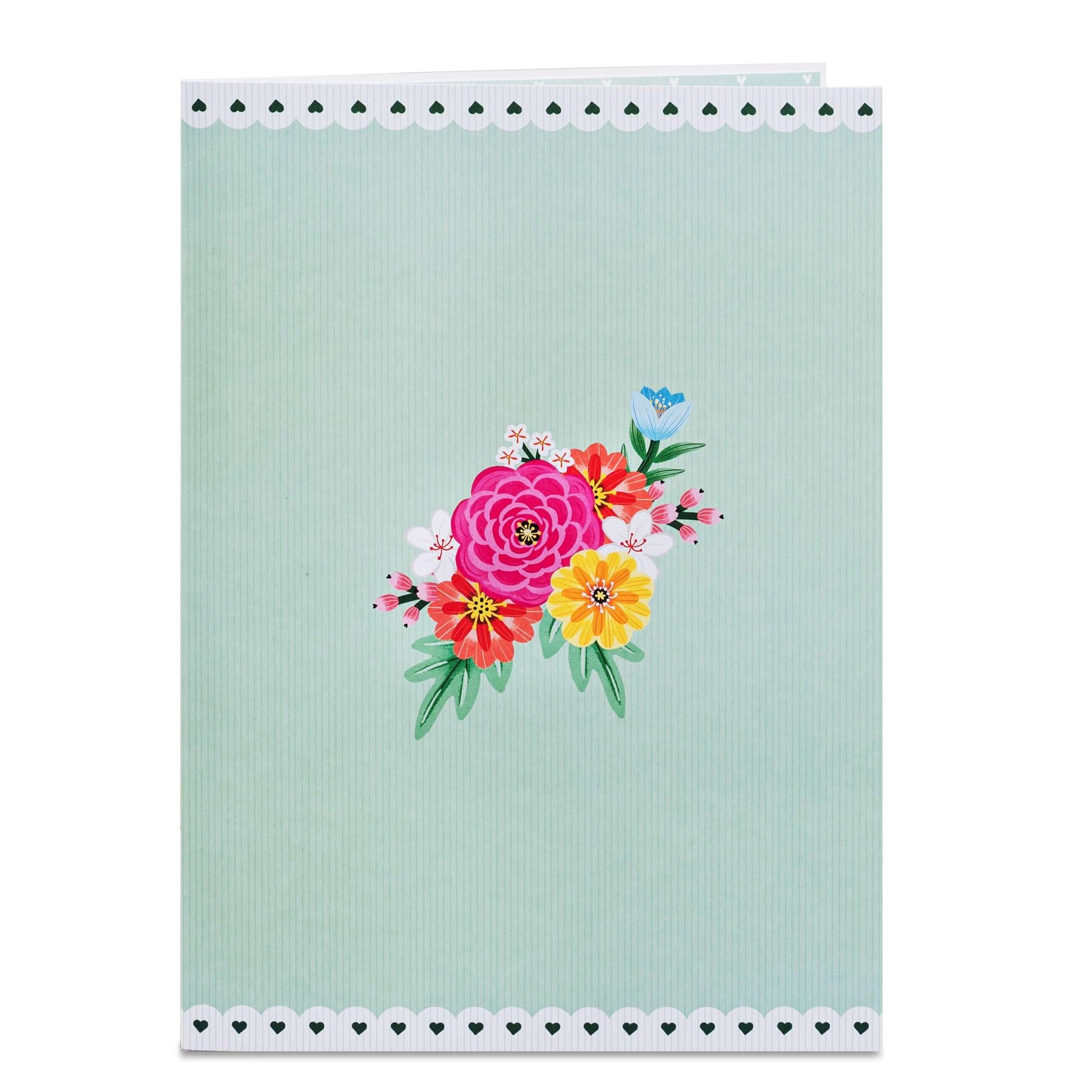 HugePop Blissful Flower Bouquet Pop Up with Detachable Paper Flower