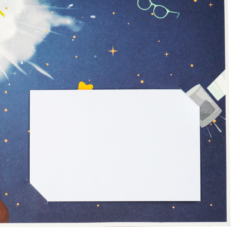 Your Outta This World Rocket 3D Pop Up Card