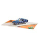 Sports Car Pop Up Card