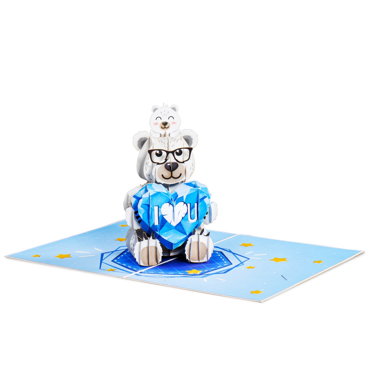 Papa Bear Pop Up Card