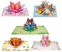 Thumbnail for Butterfly 5-Pack Bundle Pop Up Cards
