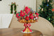 HugePop Christmas Spirit Flower Bouquet Pop Up Card