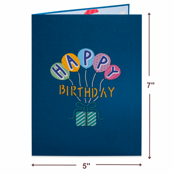 Birthday Dog Pop Up Card