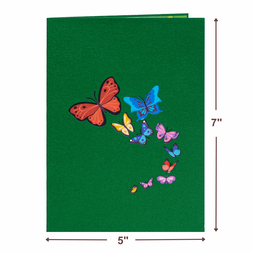 Butterflies Pop Up Card