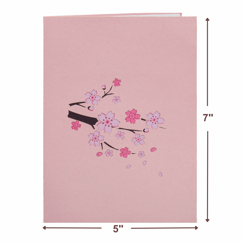 Cherry Blossom Pop Up Card