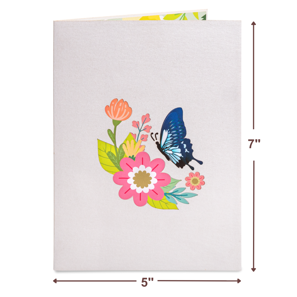 Spring Butterfly Pop Up Card