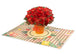 Poinsettias Plant Pop Up Card