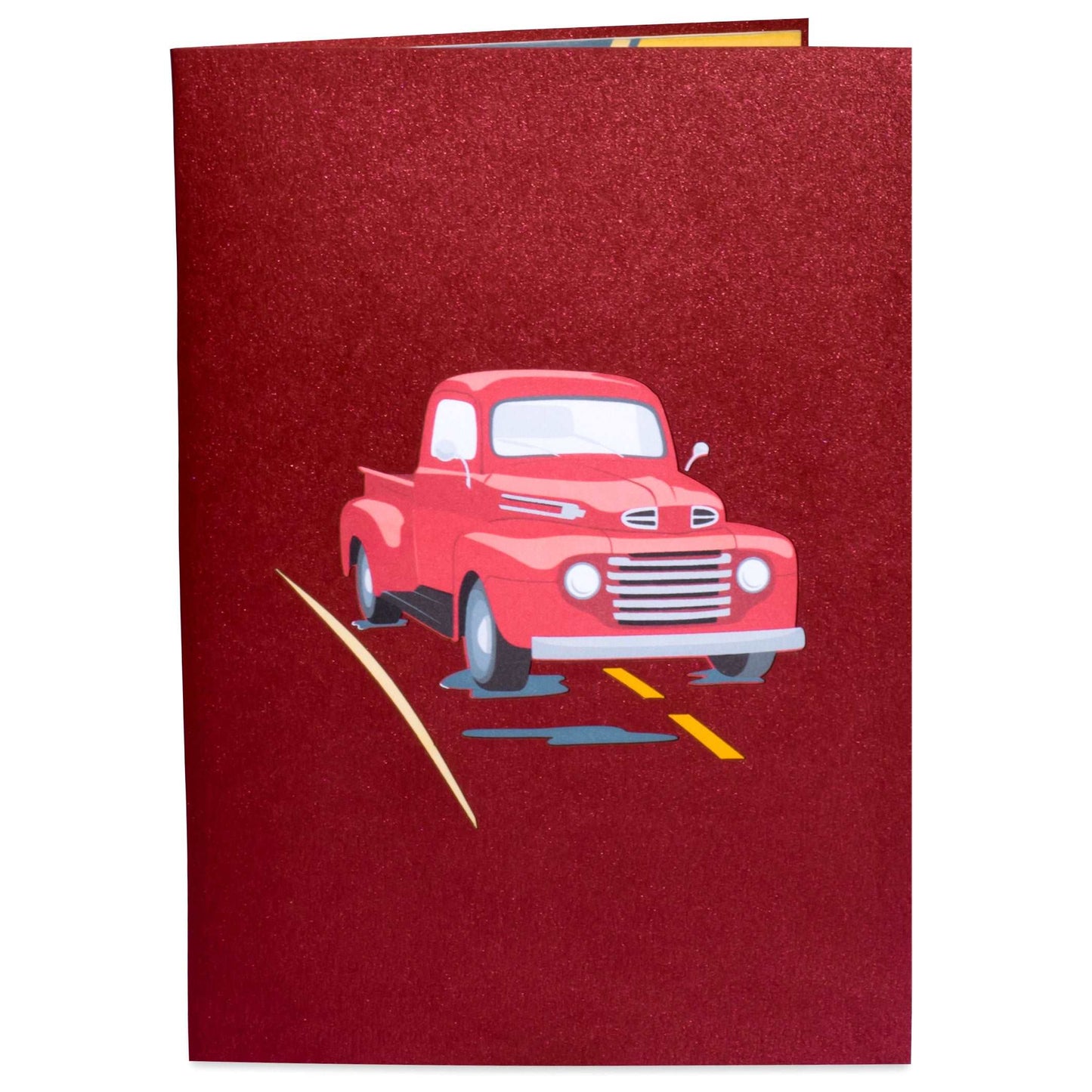 Classic Truck Pop Up Card