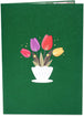 Tulips Pop Up Card