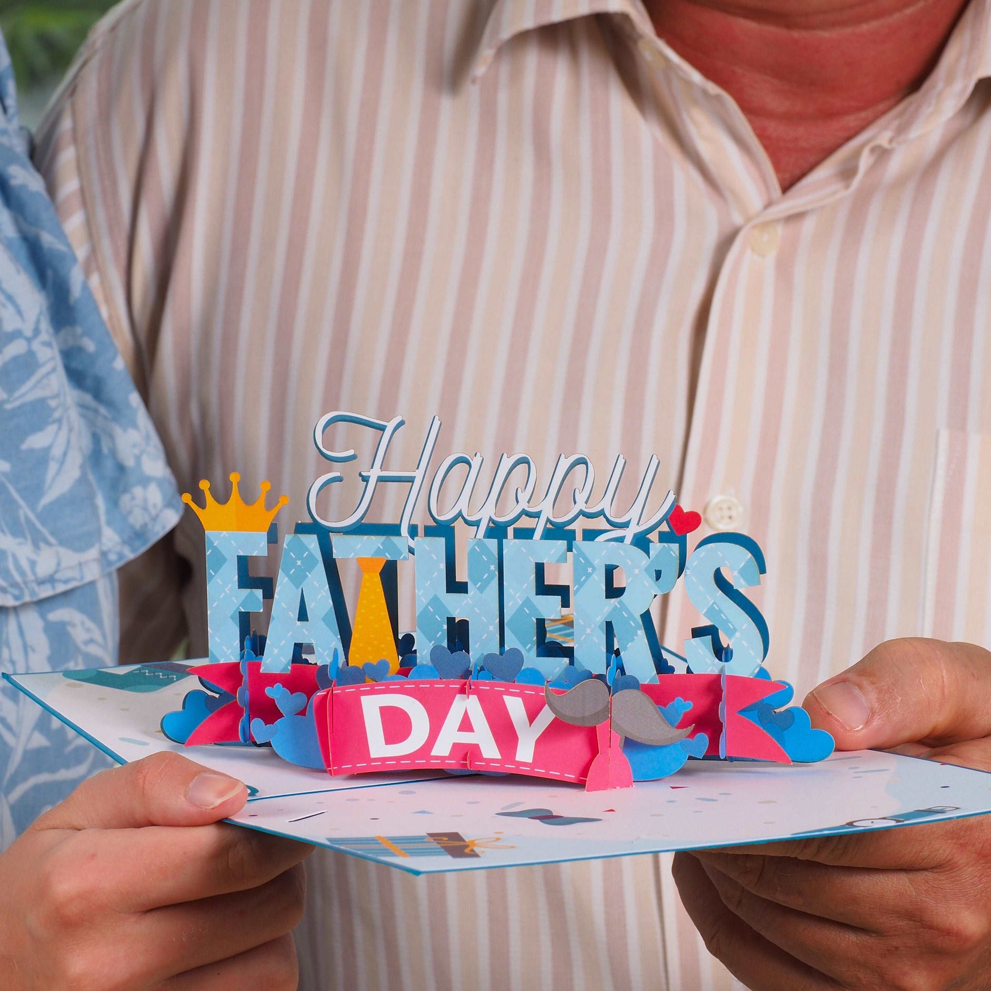 Happy Fathers Day Pop Up Card