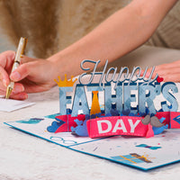 Thumbnail for Happy Fathers Day Pop Up Card