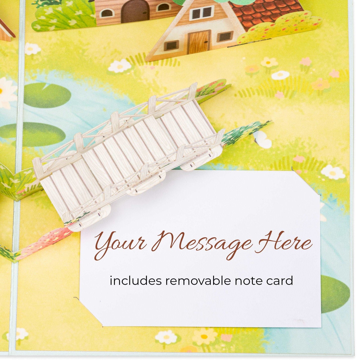 Hello Spring  Pop Up Card