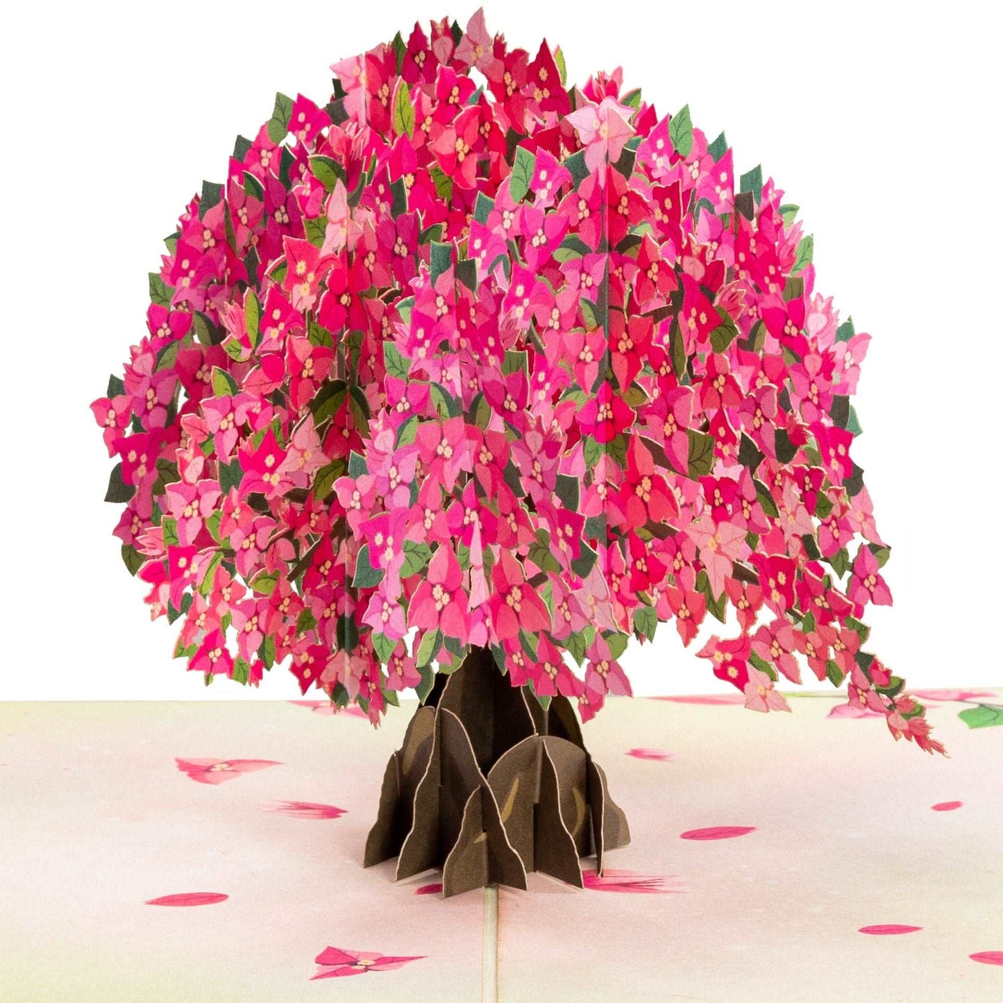 Bougainvillea Tree Pop Up Card