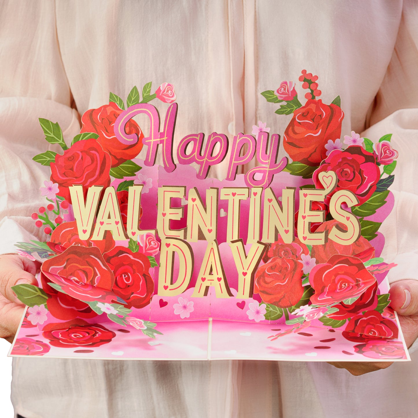 Happy Valentine's Day Pop Up Card