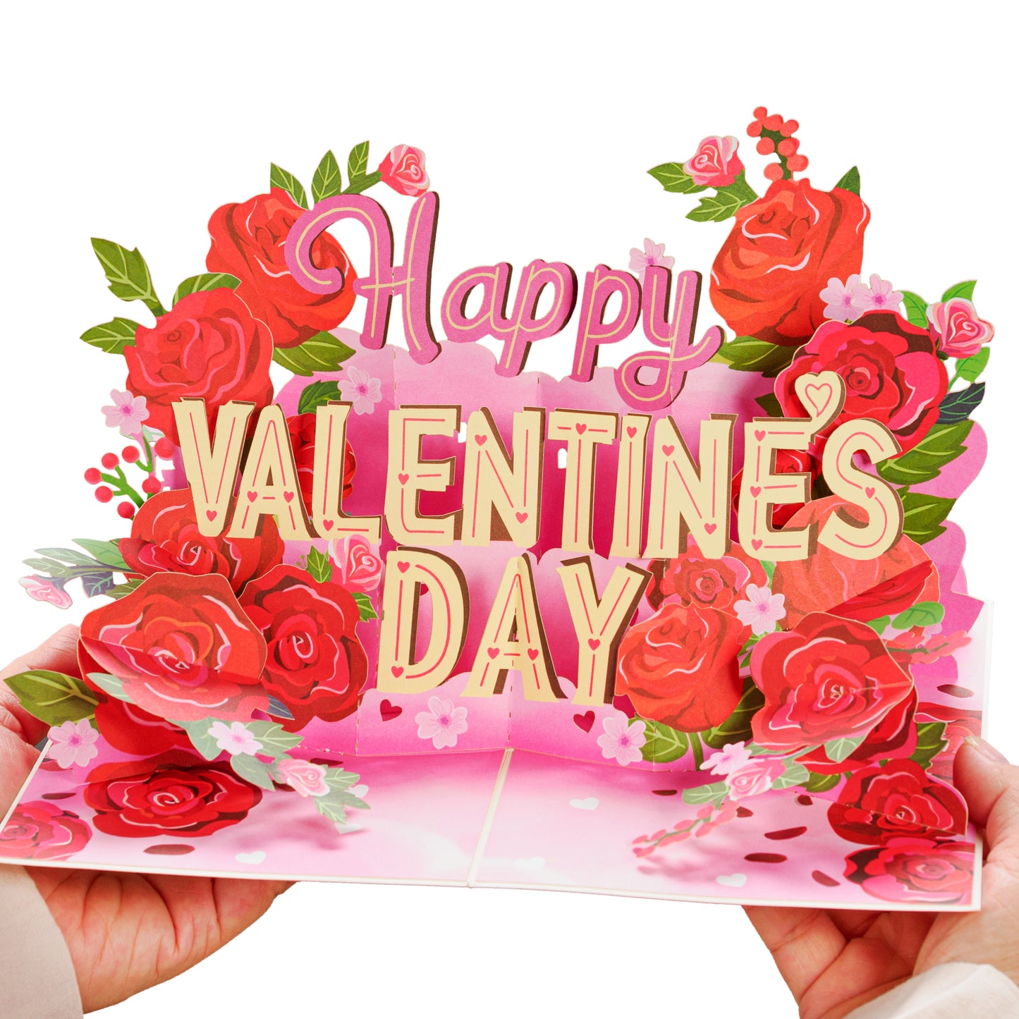 Happy Valentine's Day Pop Up Card