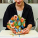 Hugepop Artisan Flower Pop Up Card with Detachable Bouquet