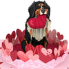Love Dog Pop-up Card