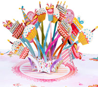 Thumbnail for Party Explosion Pop Up Birthday Card