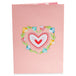 Love Art Pop Up Card