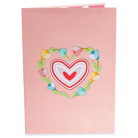 Love Art Pop Up Valentines Day Card