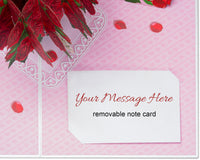 Thumbnail for Love Roses Valentines Day Pop Up Card