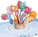 Balloons Explosion Pop Up Card