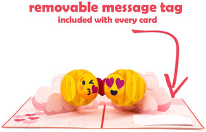 Emoji Love Pop Up Card