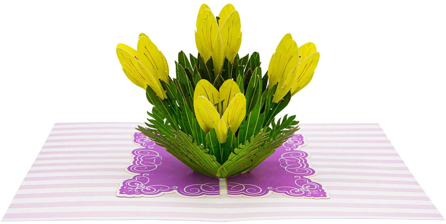 Lily Pop Up Card