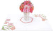 Carnation Bouquet Pop Up Card