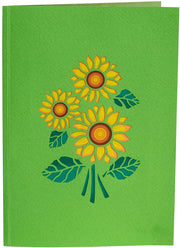 Sunflower Pop Up Card