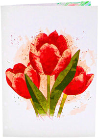 Thumbnail for Tulip Bouquet Pop Up Card
