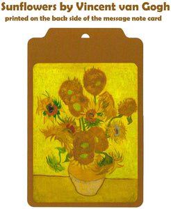 Vincent Sunflowers Pop Up Card