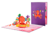 Happy Birthday Octopus Pop Up Card