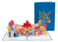 Thumbnail for Happy Birthday Party Pop-up Card