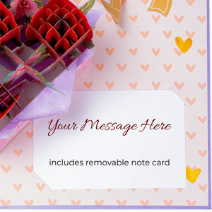 Box of Roses Pop Up Card
