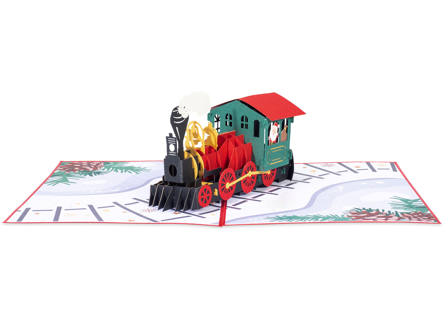 Christmas Train Pop Up Card