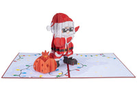 Thumbnail for Dancing Santa Pop-up Christmas Card