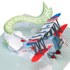 Happy Fathers Day Plane Pop Up Card