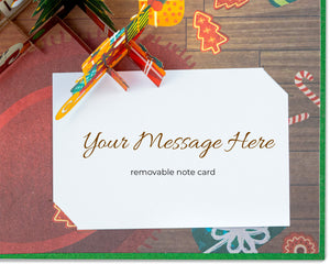 Fireplace Pop Up Christmas Card