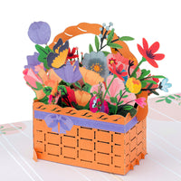 Thumbnail for Flower Basket Pop Up Card
