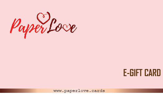Paper Love Gift Card - Paper Love