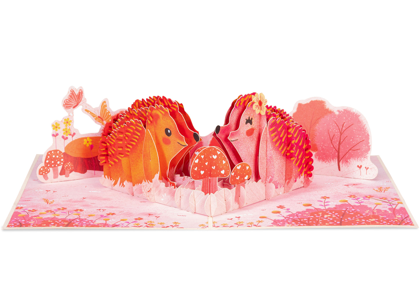 Love Hedgehog Pop Up Card