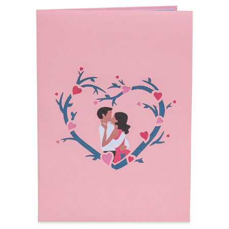 Lovers Pop Up Card
