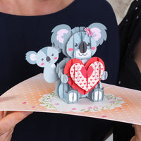 Thumbnail for Koala Mom Pop Up Card