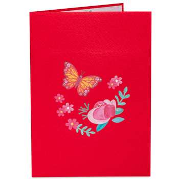 Love Butterfly Pop Up Card