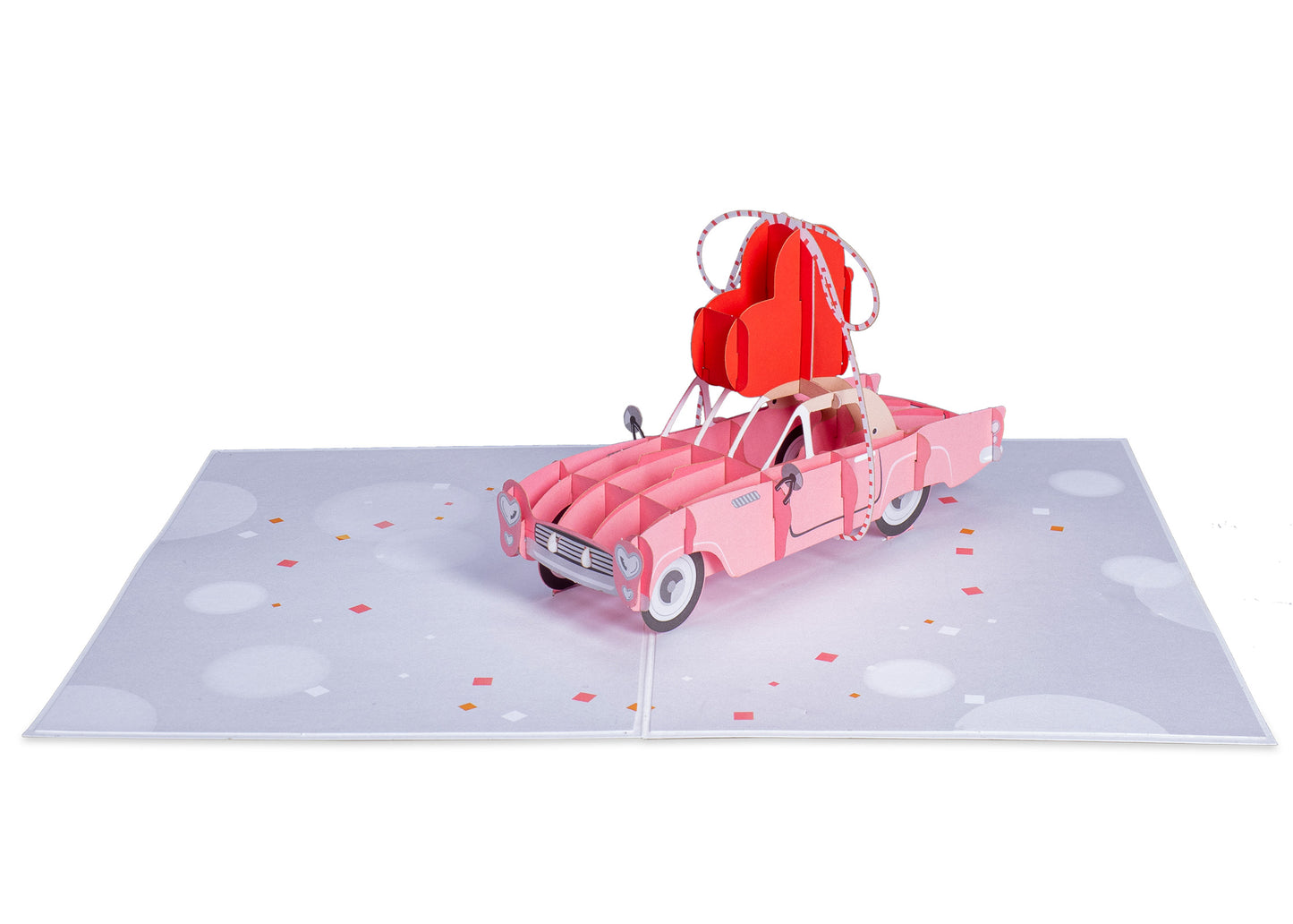 Love Car Pop Up Card