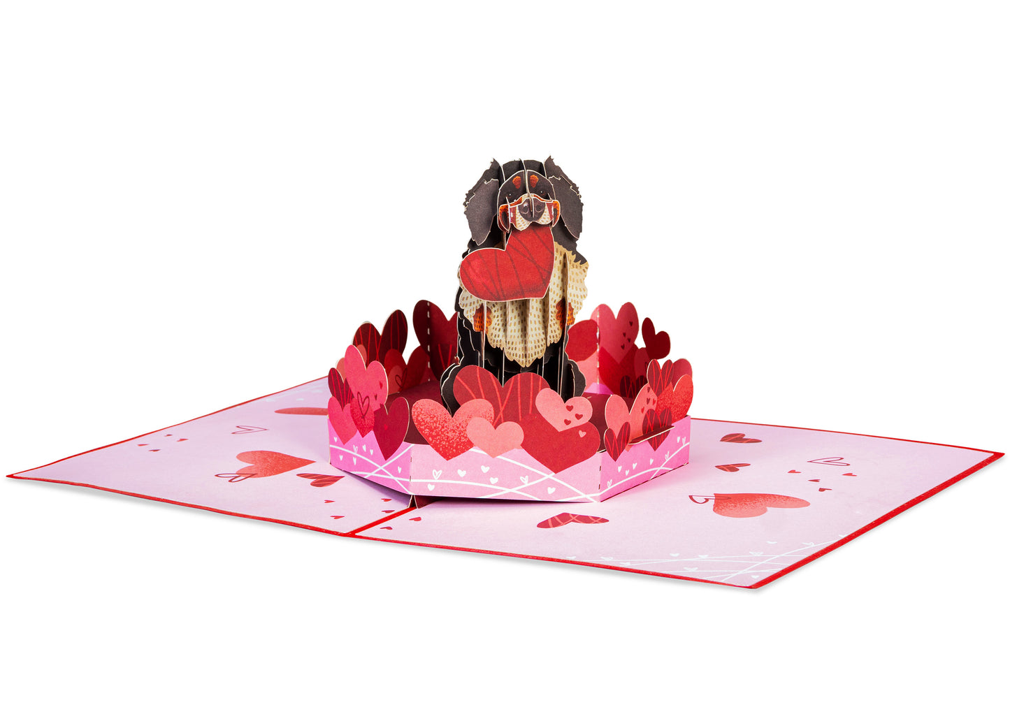 Love Dog Pop-up Card