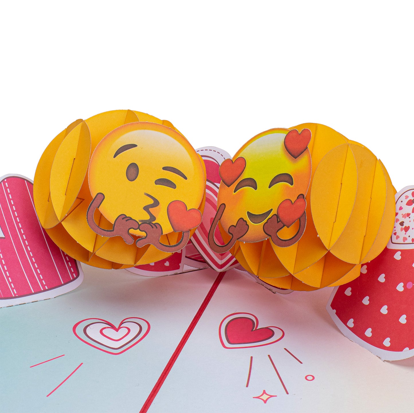 Love Emojis Pop Up Card