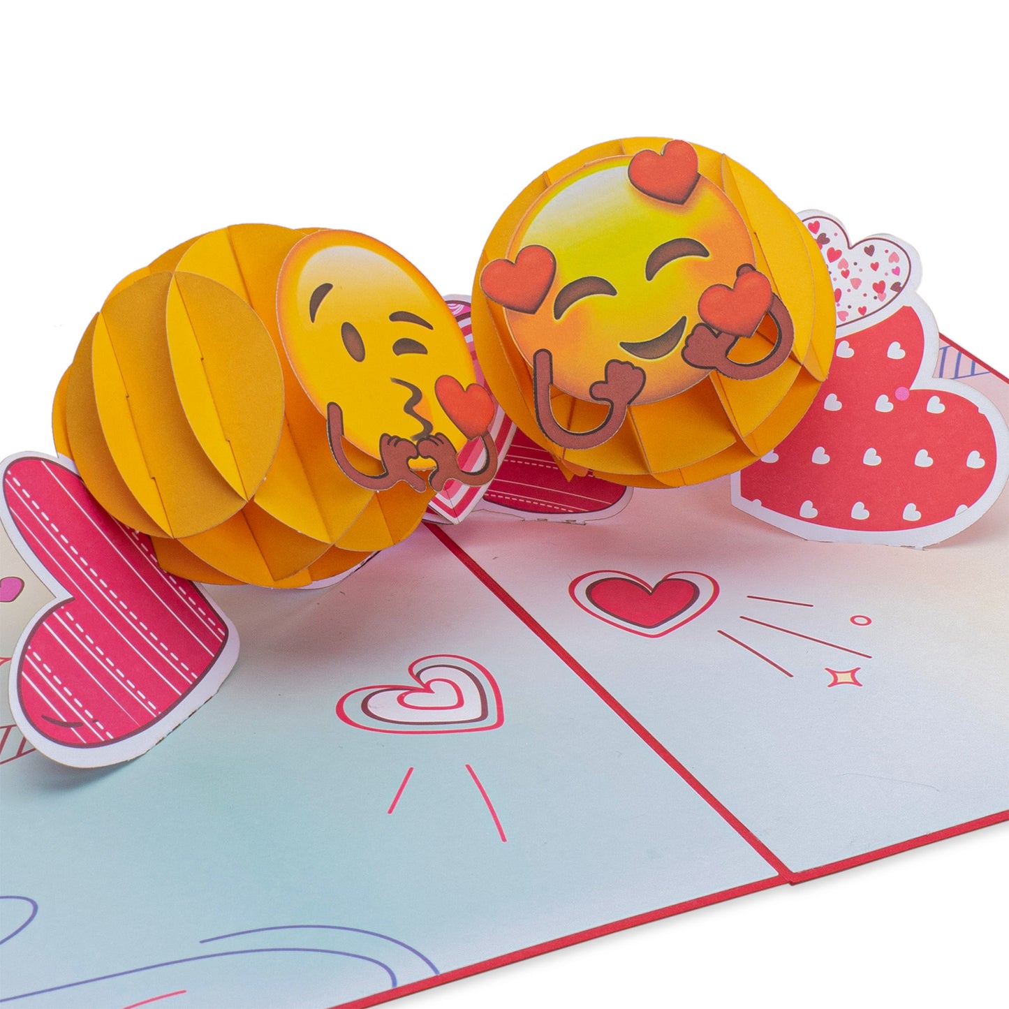 Love Emojis Pop Up Card