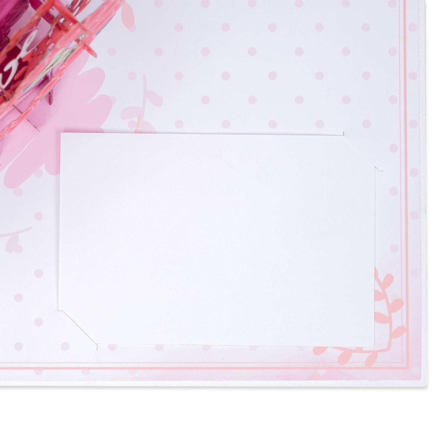 Floral Love Heart Pop Up Card